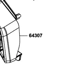 64307-AHA9-E00-N1R COVER???RH FRONT LIGHT (Black) — diagram cutout