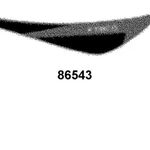 86543-AHA5-M30-T0E STRIPE B R FRNDER FR — diagram cutout