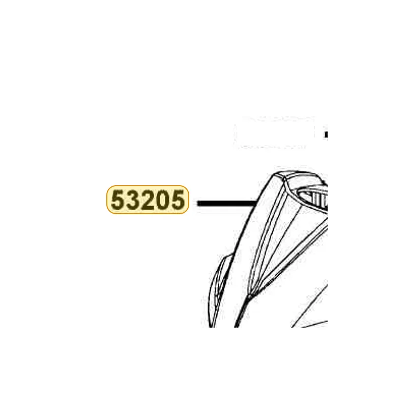 53205-LDF3-E00-E8R COVER HANDLE — diagram cutout