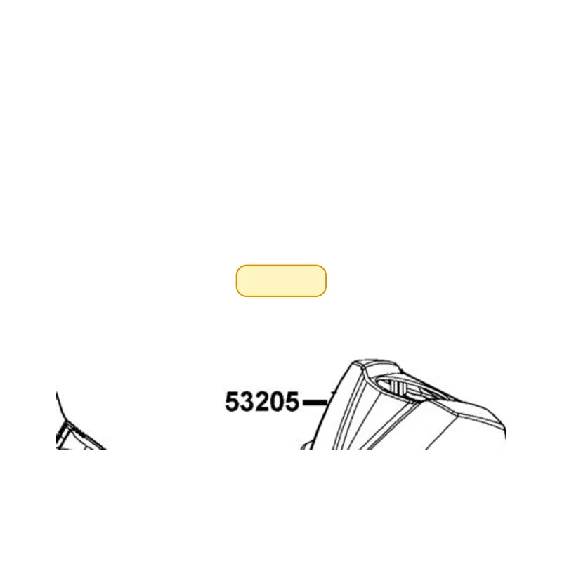 53205-LDF3-E00-YUR COVER HANDLE — diagram cutout