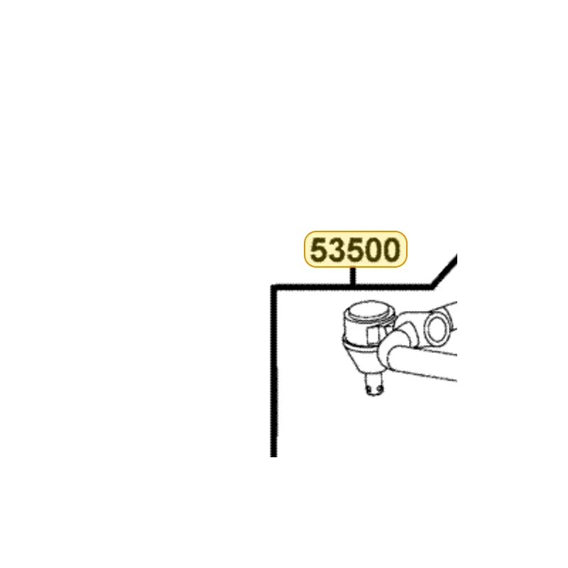 53500-PWA2-900-MBS ARM ASSY LEFT UP SWING — diagram cutout