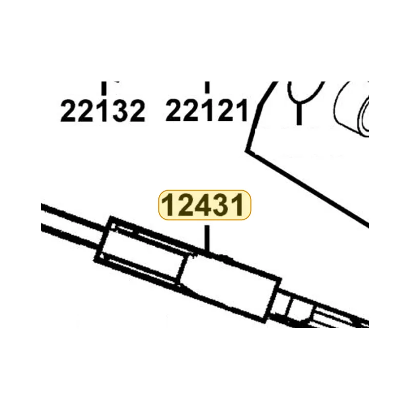 12431-LBA7-E00 GEAR TACHOMETER — diagram cutout