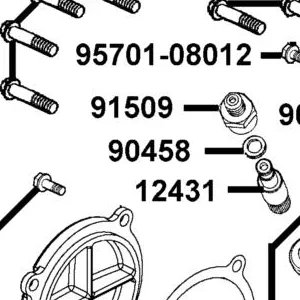 90458-LBA7-E00 THRUST WASHER 8MM — diagram cutout