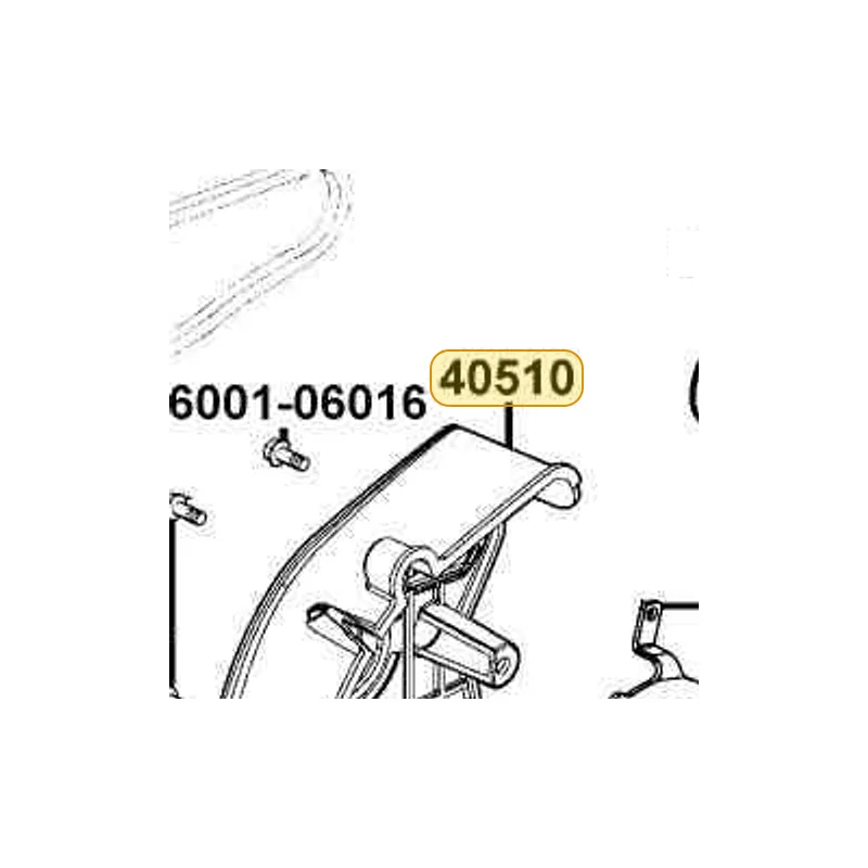 40510-LBA7-E00 CHAIN COVER — diagram cutout