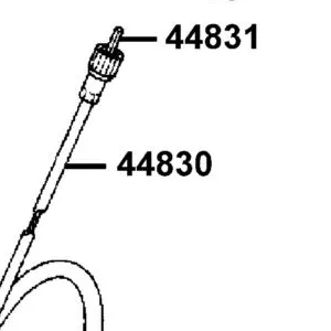 44830-LBA7-E00 CABLE COMP SPDMT — diagram cutout