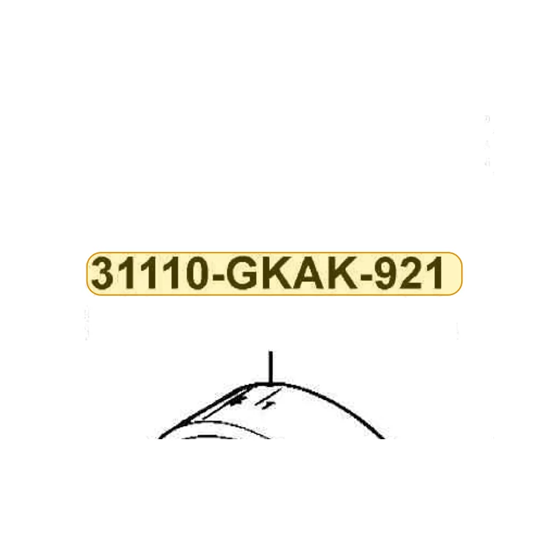 31110-GKAK-921 FLYWHEEL COMP (D402) — diagram cutout