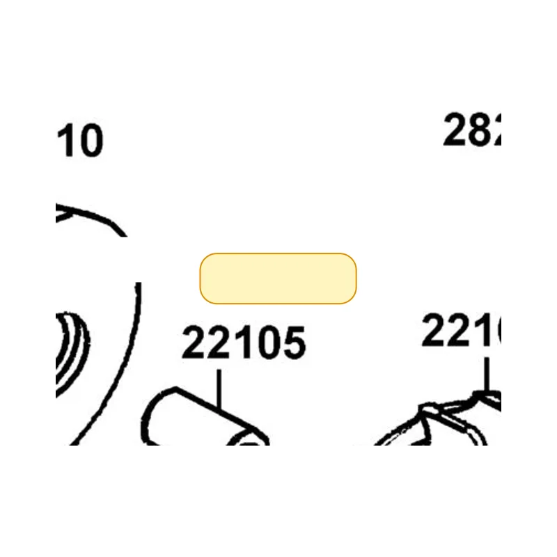 22102-GHAH-721 FACE COMP DRIVE — diagram cutout