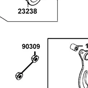 90309-4H28-73A NUT FLANGE 8MM — diagram cutout