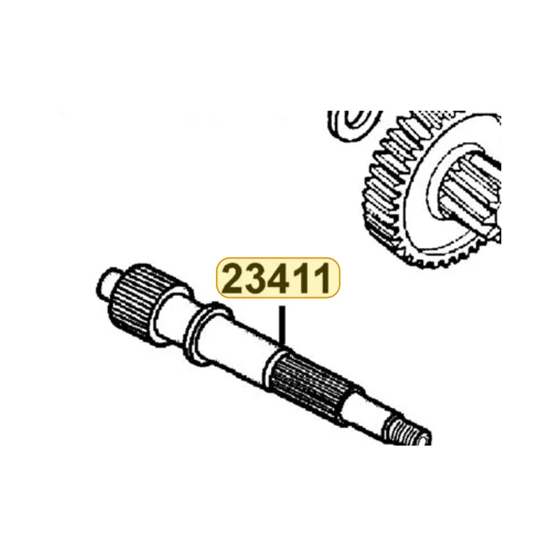 23411-LLJ1-EZ0 SHAFT DRIVE — diagram cutout