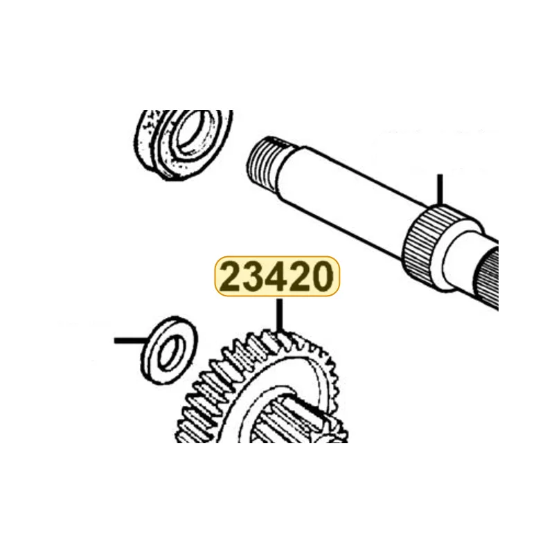 23420-LBD3-900 SHAFT COMP COUNTER — diagram cutout