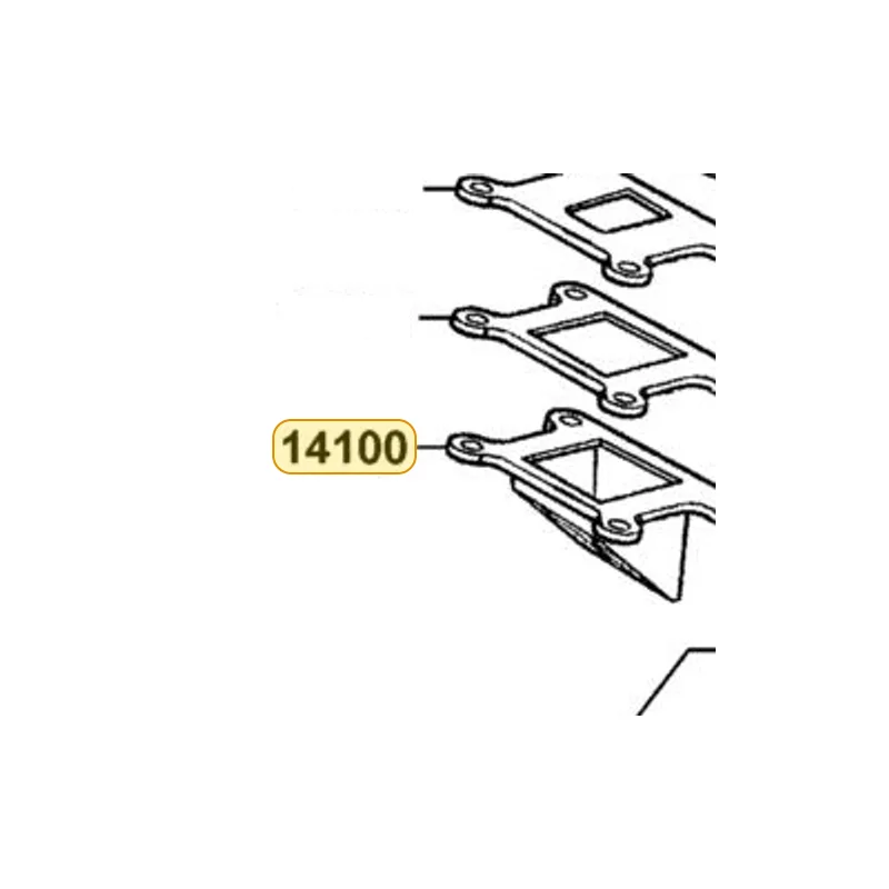 14100-GKAK-921 VALVE COMP REED — diagram cutout