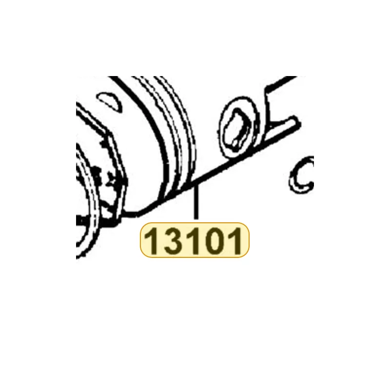 13101-GKAK-902 PISTON — diagram cutout