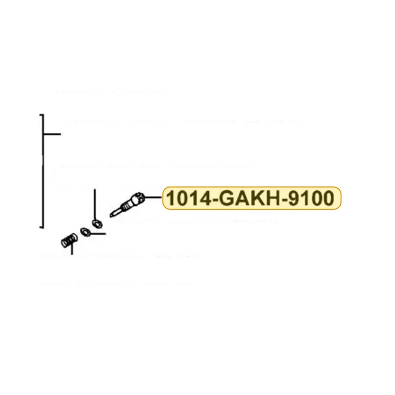 1014-GAKH-9100 ADJUST SCREW — diagram cutout