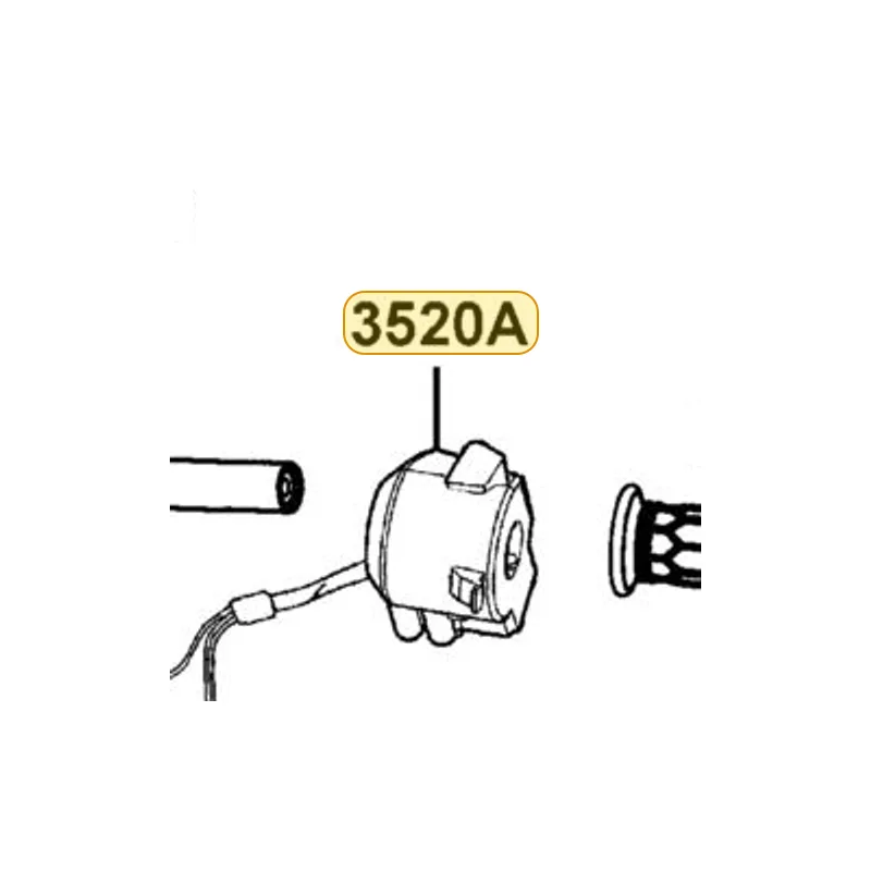 3520A-LBD4-900 SW ASSY LH HANDEL COMP — diagram cutout