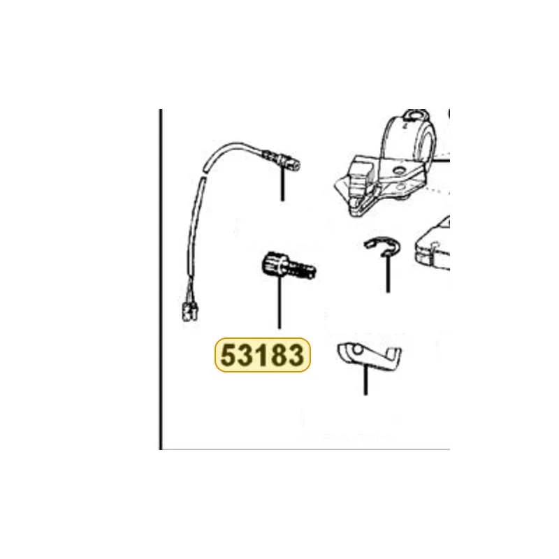 53183-LBD4-900 PIN PIVOT PARKING LEVER — diagram cutout