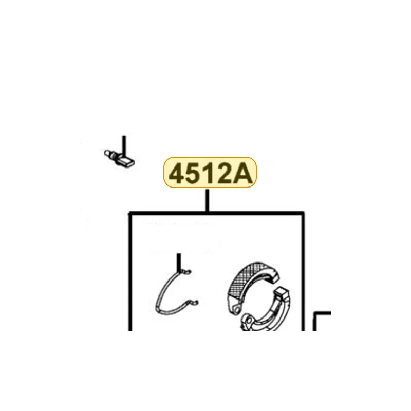 4512A-LBD4-E00 SHOE ASSY FR — diagram cutout