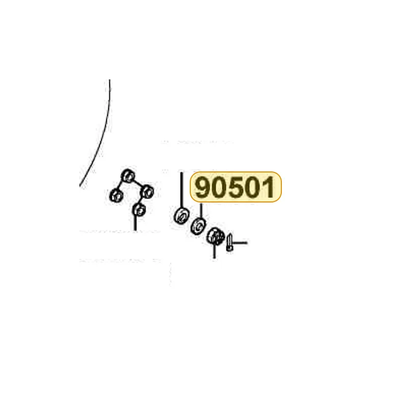 90501-LBD4-900 WASHER 12MM — diagram cutout