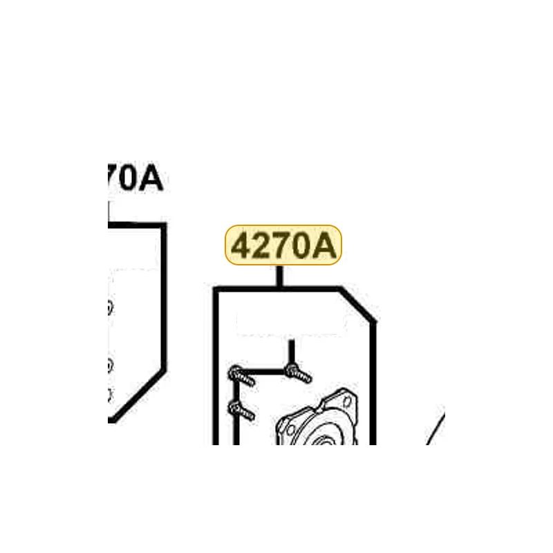 4270A-LBD4-900 CONNECTOR ASSY RR — diagram cutout