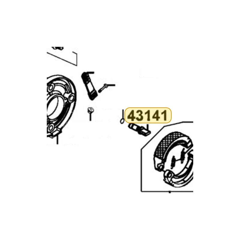 43141-LBD4-900 CAM RR BRAKE — diagram cutout