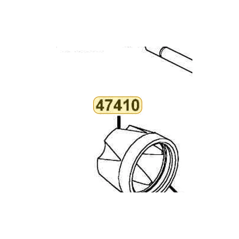 47410-LBD4-900 CAP WHEEL SHAFT — diagram cutout