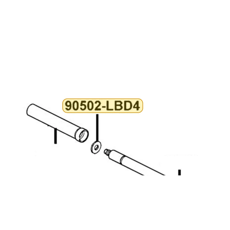 90502-LBD4-900 WASHER 14MM — diagram cutout