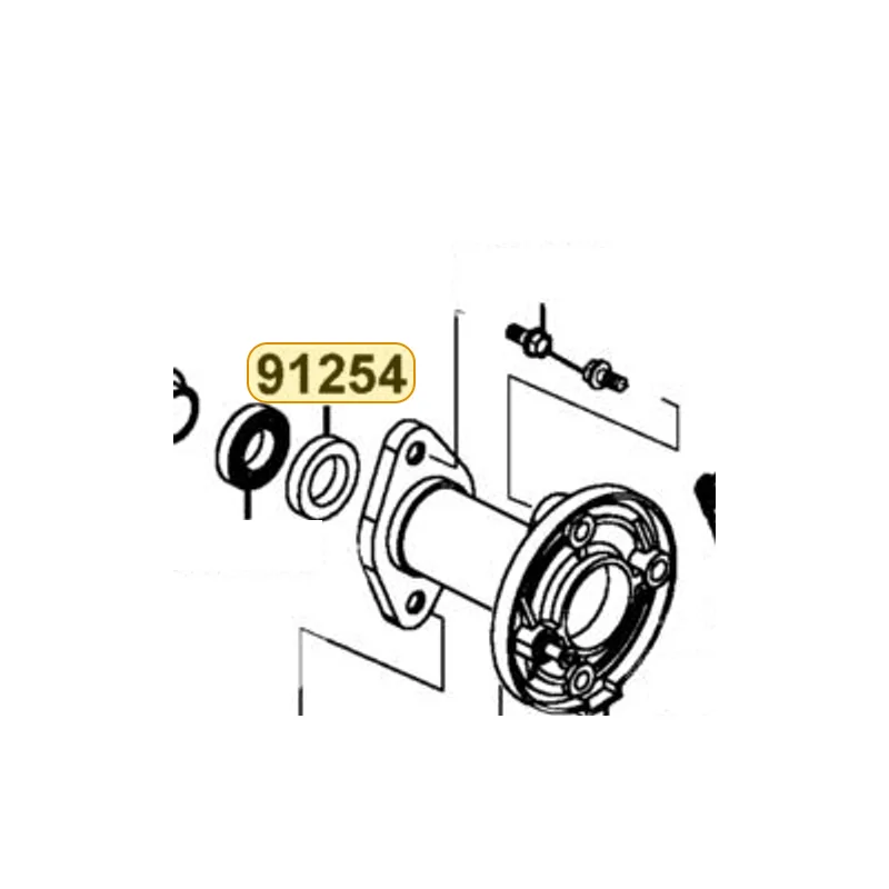 91254-LBD4-900 SEAL DUST — diagram cutout