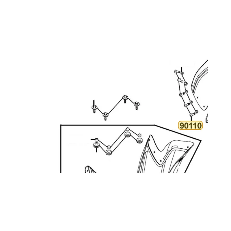 90110-LLB1-800-06 SCREW SPECIAL 6*16 — diagram cutout