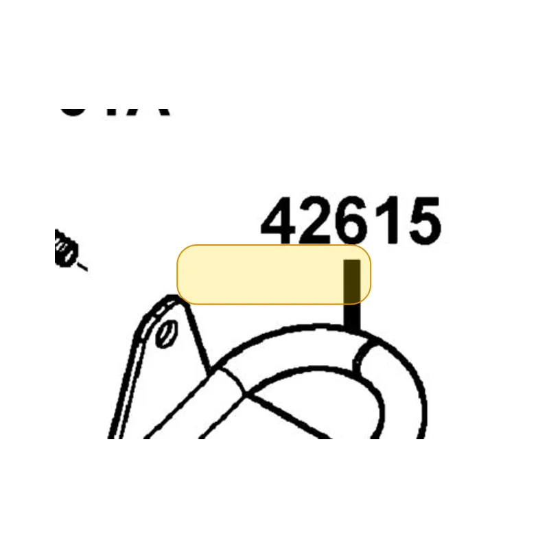 42615-LBD4-900 PROTECTOR RR BRAKE — diagram cutout