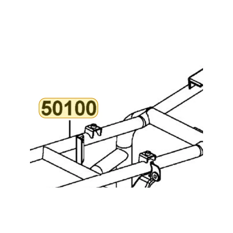 50100-LBD3-MG0 BODY COMP FRAME — diagram cutout