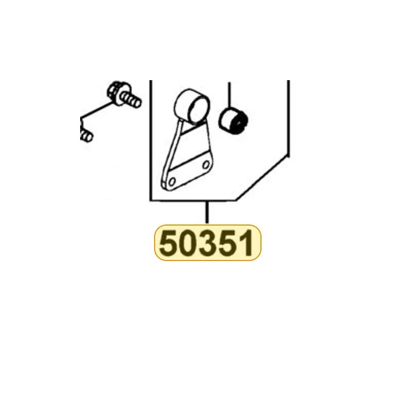 50351-LBD3-900 BRKT R ENG HANGER — diagram cutout