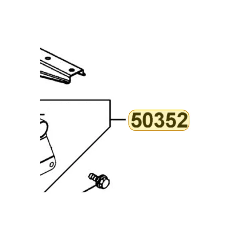 50352-LBD3-900 BRKT L ENG HANGER — diagram cutout