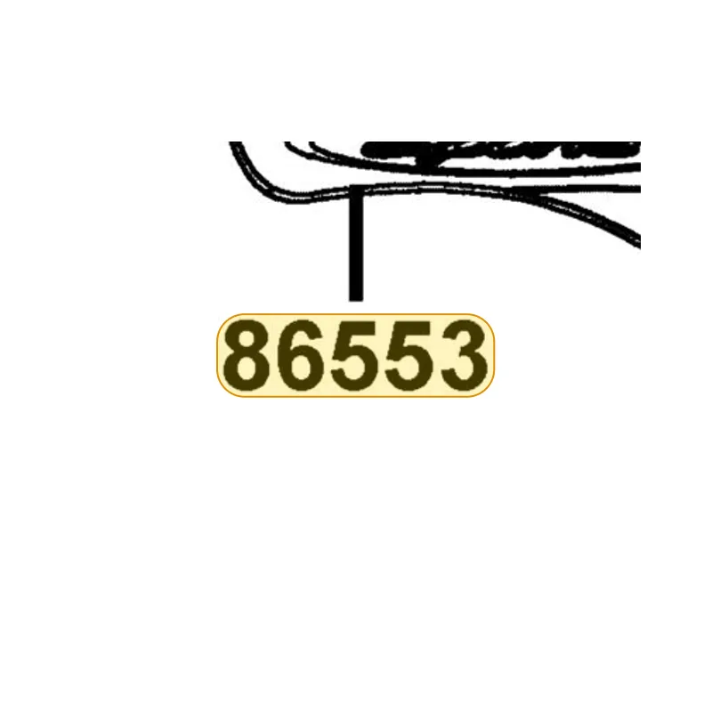 86553-LBD3-E60-T01 STRIPE B L FR FENDER — diagram cutout