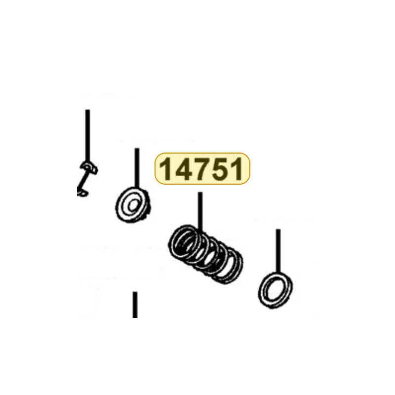 14751-GEN5-91A SPRING VALVE OUTER — diagram cutout
