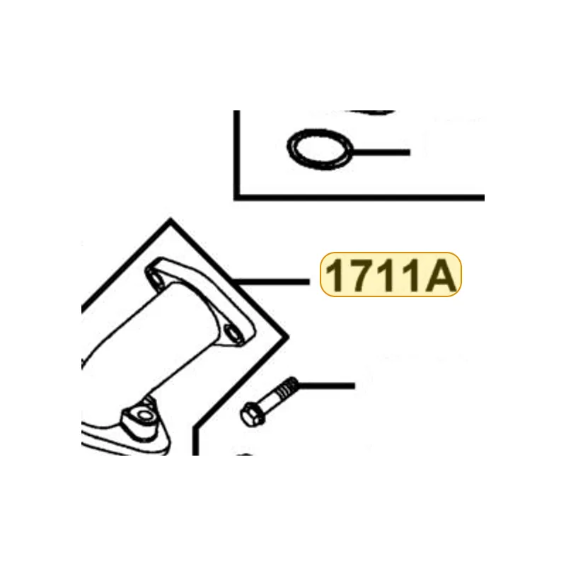 1711A-PWA5-900 PIPE ASSY INLET — diagram cutout