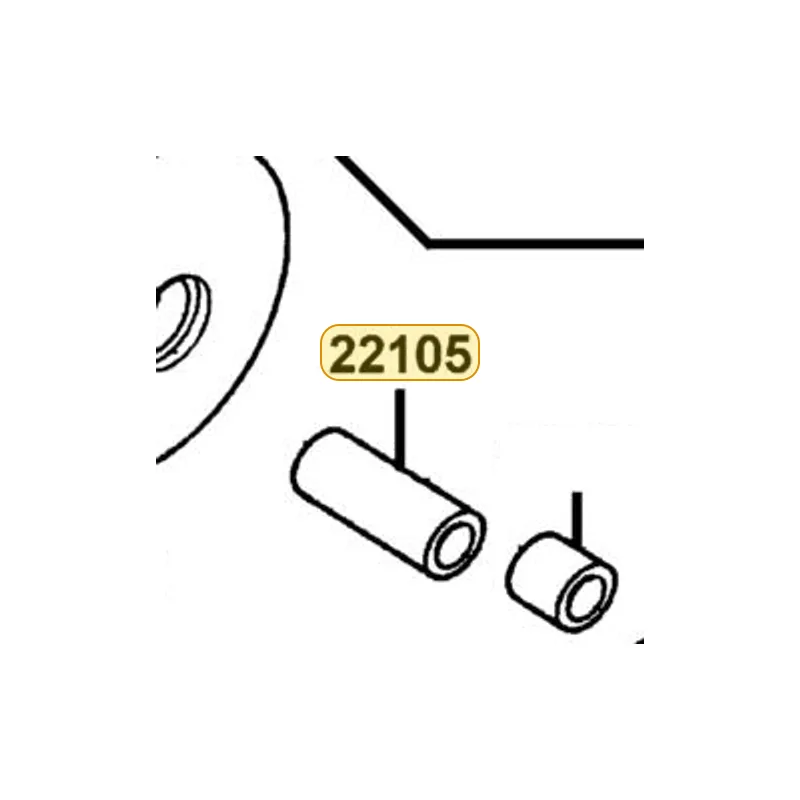 22105-PVA1-900 BOSS DRIVE FACE — diagram cutout