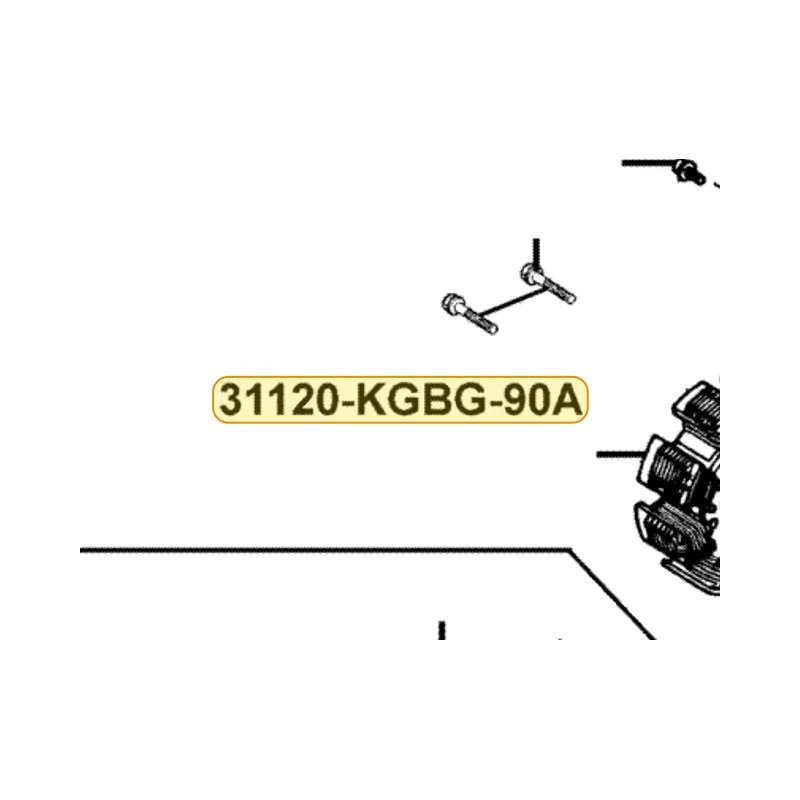 31120-KGBG-90A STATOR COMP (D402) — diagram cutout
