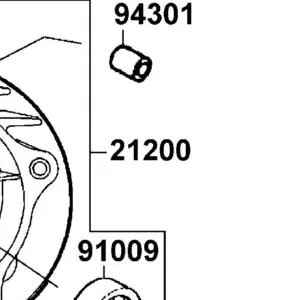 21200-PWA5-900 CASE COMP MISSION — diagram cutout
