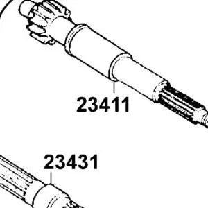 23411-LBC9-900 SHAFT DRIVE — diagram cutout