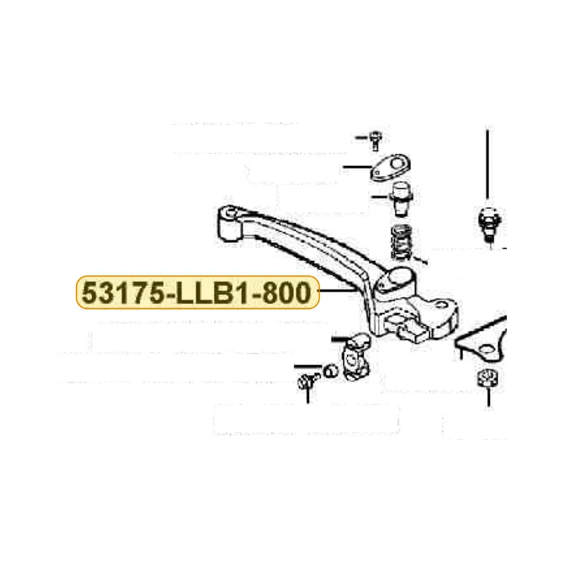 53175-LLB1-800-M2A LEVER R STRG HANDLE — diagram cutout