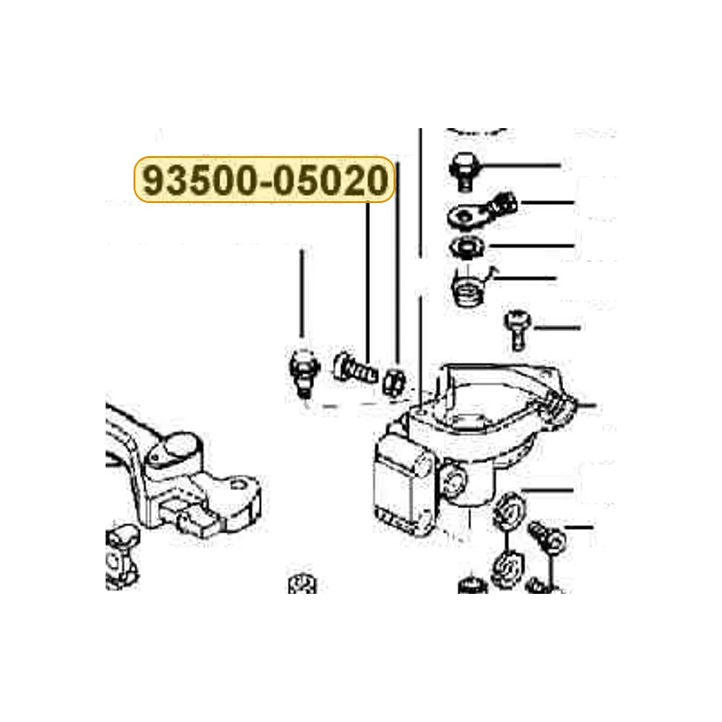 93500-05020-0G SCREW PAN 5*20 — diagram cutout