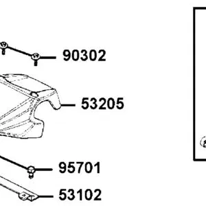 53205-LBD4-900-C3R COVER HANDLE — diagram cutout