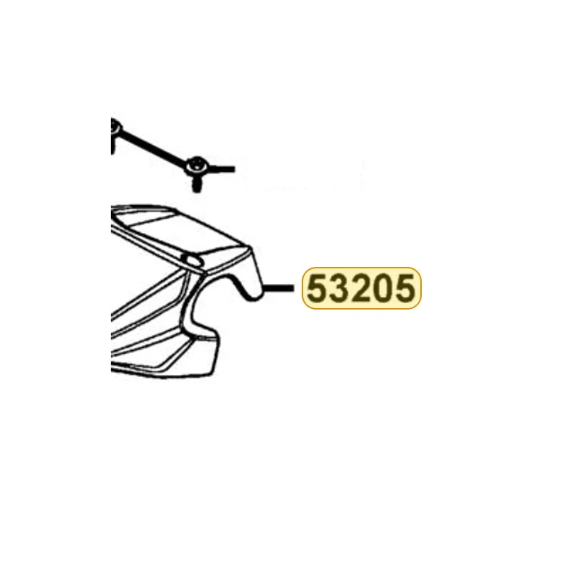 53205-LBD4-900-GXR COVER HANDLE — diagram cutout