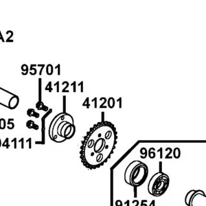 41201-PWA6-900 SPRKT FINAL DRIVEN — diagram cutout