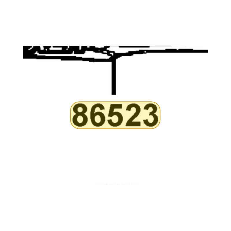 86523-LBD3-M30-T02 STRIPE L FR FENDER (Mongoose) — diagram cutout