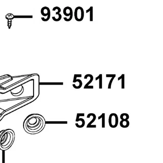 52171-PVA2-900 SLIDER CHAIN — diagram cutout