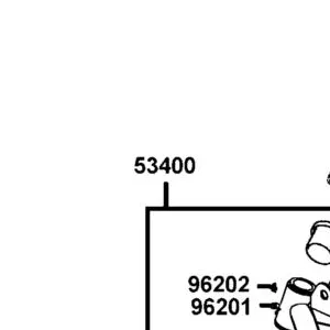 53400-PVA2-900 ARM ASSY R SWING — diagram cutout