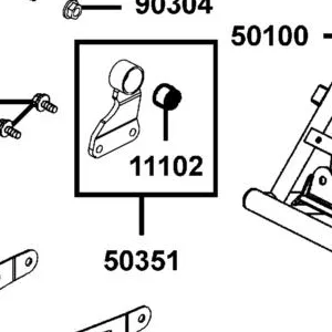 11102-PWA6-900 RUB BUSH ENG HANGER — diagram cutout