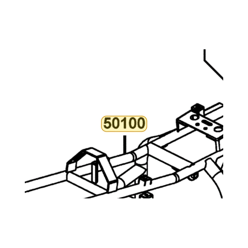 50100-LEG2-800 BODY COMP FRAME — diagram cutout