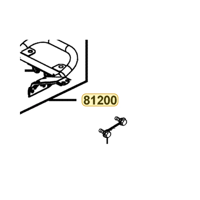 81200-LEG1-MG0 GRIP ASSY REAR — diagram cutout