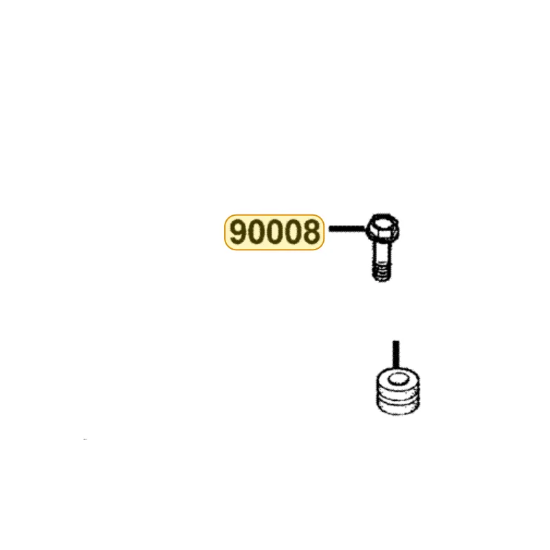 90008-LBD4-900 BOLT FLANGE 8X48 — diagram cutout